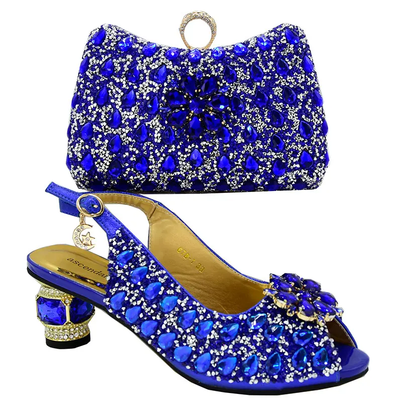 Ladies High Heel Shoes Summer Style African Women Matching Italian Shoes And Bag Set For Party
Ladies High Heel Shoes Summer Style African Women Matching Italian Shoes And Bag Set For Party