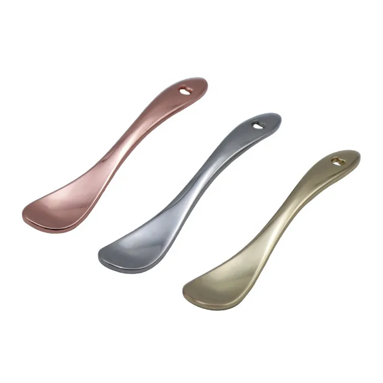 Custom Mini Cosmetic Spatula Stainless Steel Facial Cream Metal Spatula New Design Face Spatula Mask, Silver,gold,rose gold
Custom Mini Cosmetic Spatula Stainless Steel Facial Cream Metal Spatula New Design Face Spatula Mask, Silver,gold,rose gold