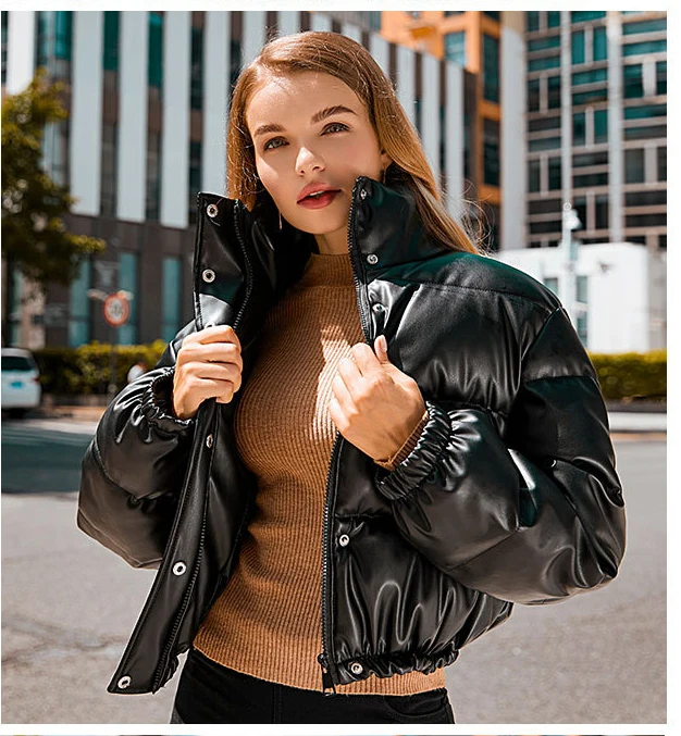 High Quality Custom LOGO 2021 Fashion Thick Winter Clothes Women's Coats Bubble Jacket
High Quality Custom LOGO 2021 Fashion Thick Winter Clothes Women's Coats Bubble Jacket