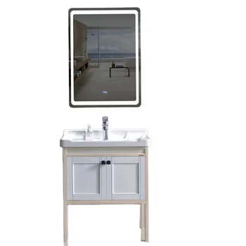 28 Inch Led Mirror Cabinet Single Vessel Sink Vanity Combo Bathroom Vanities Floor View Floor Mounted Bathroom Cabinet Baniliai Product Details From Chaozhou Bodun Sanitary Equipment Co Ltd On Alibaba Com