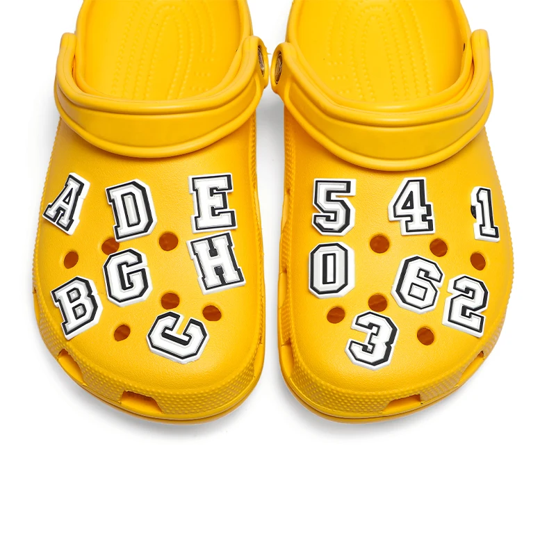 Wholesale Letter And Number Decoration Fashion Women Custom Pvc Clogs Accessories Shoe Croc Charms
Wholesale Letter And Number Decoration Fashion Women Custom Pvc Clogs Accessories Shoe Croc Charms