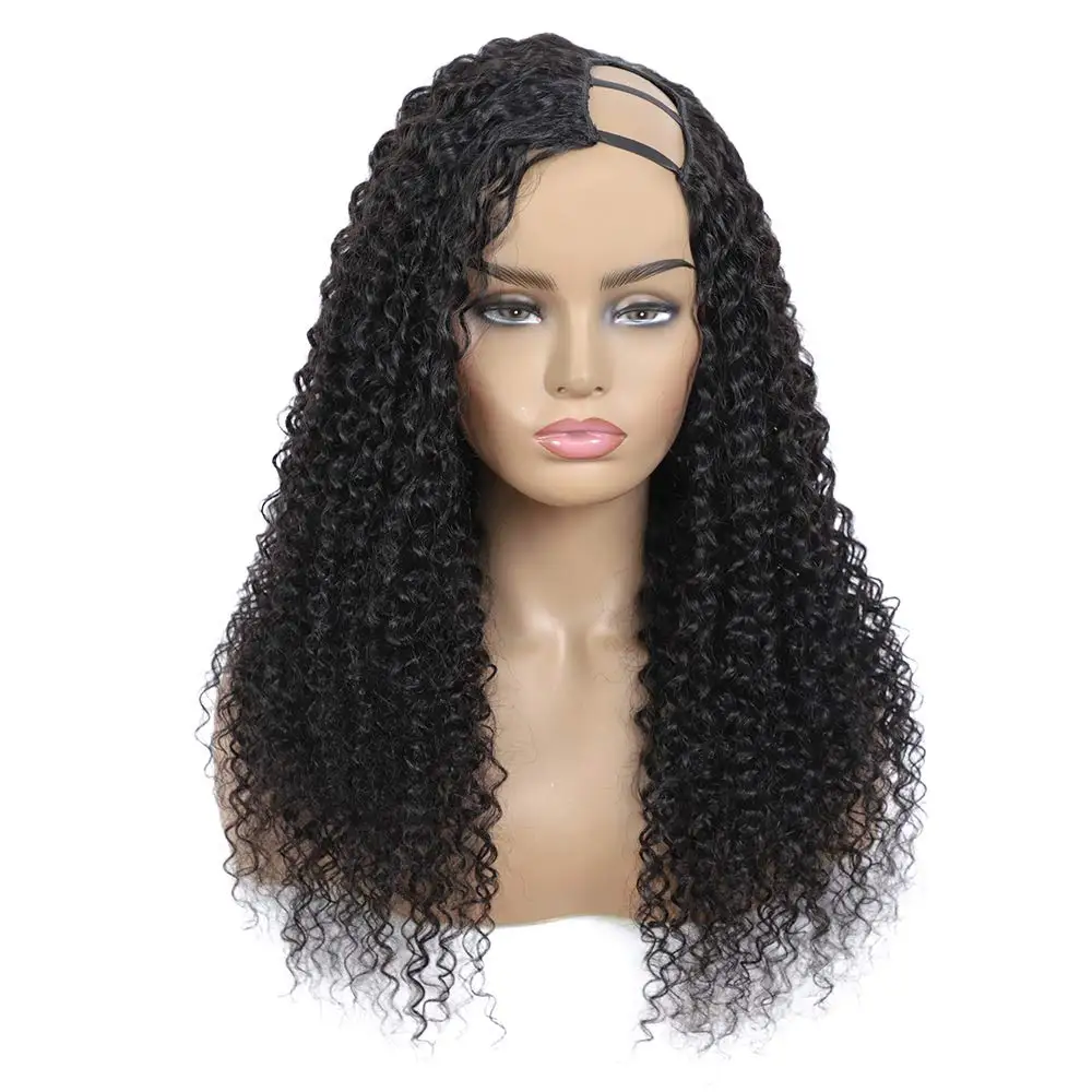 Natural Curly U Part Wig Brazilian 100% Human Hair Wigs For Black Women Wholesale Raw Indian Virgin Blend Wig Hair Extensions
Natural Curly U Part Wig Brazilian 100% Human Hair Wigs For Black Women Wholesale Raw Indian Virgin Blend Wig Hair Extensions