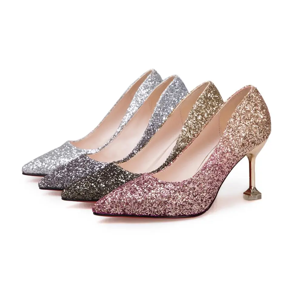 China New Arrival Sexy Gold Silver High Heels Women Pumps High Heel Glitter Diamonds Dress Shoes For Ladies, Black/red
China New Arrival Sexy Gold Silver High Heels Women Pumps High Heel Glitter Diamonds Dress Shoes For Ladies, Black/red
