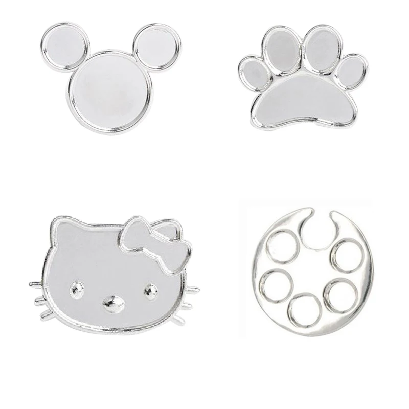 Stainless Steel Mini Painting Palette Finger Ring Design Color Board Nail Art Palette Practice Nail Tool, Silver
Stainless Steel Mini Painting Palette Finger Ring Design Color Board Nail Art Palette Practice Nail Tool, Silver