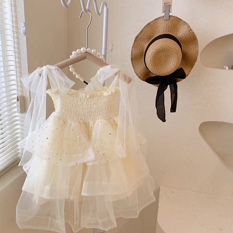 Ins Stars Sequins Children Party Dress Soft Tulle Girls Lace Dress Layered Girls Princess Dress
Ins Stars Sequins Children Party Dress Soft Tulle Girls Lace Dress Layered Girls Princess Dress