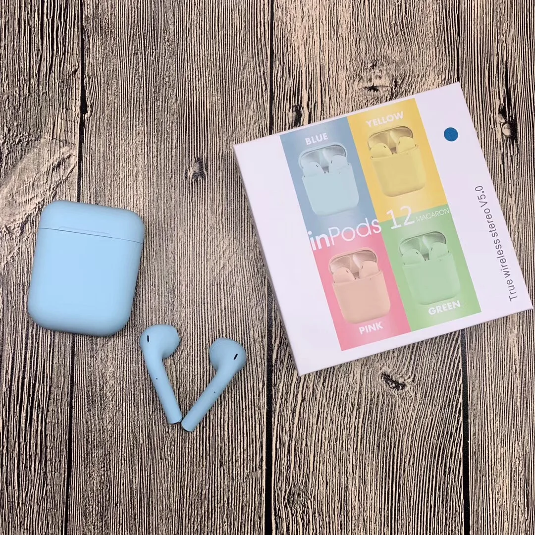 RTS i 12 Inpods 12 Tws New Released Girls Cute Deep Bass Wireless Earbuds - ANKUX.COM