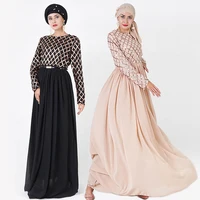 7007 - New women fashion long skirt top grade sequins two color abaya muslim dresses abaya design
7007 - New women fashion long skirt top grade sequins two color abaya muslim dresses abaya design