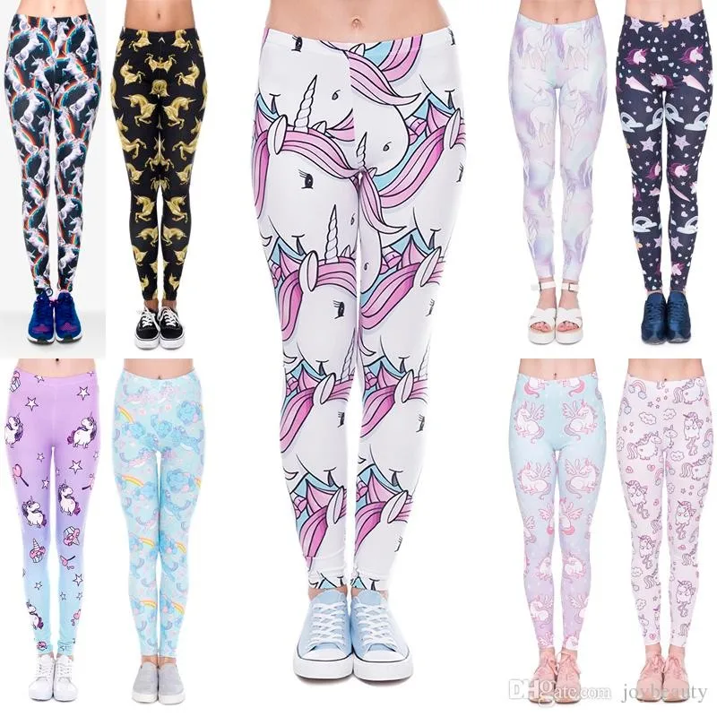 Women Leggings Mix 9 Styles Unicorn 3D Graphic Print Girl Skinny Stretchy Pencil Pants Lady Elastic Waist Band Capris Yoga Trous
Women Leggings Mix 9 Styles Unicorn 3D Graphic Print Girl Skinny Stretchy Pencil Pants Lady Elastic Waist Band Capris Yoga Trous