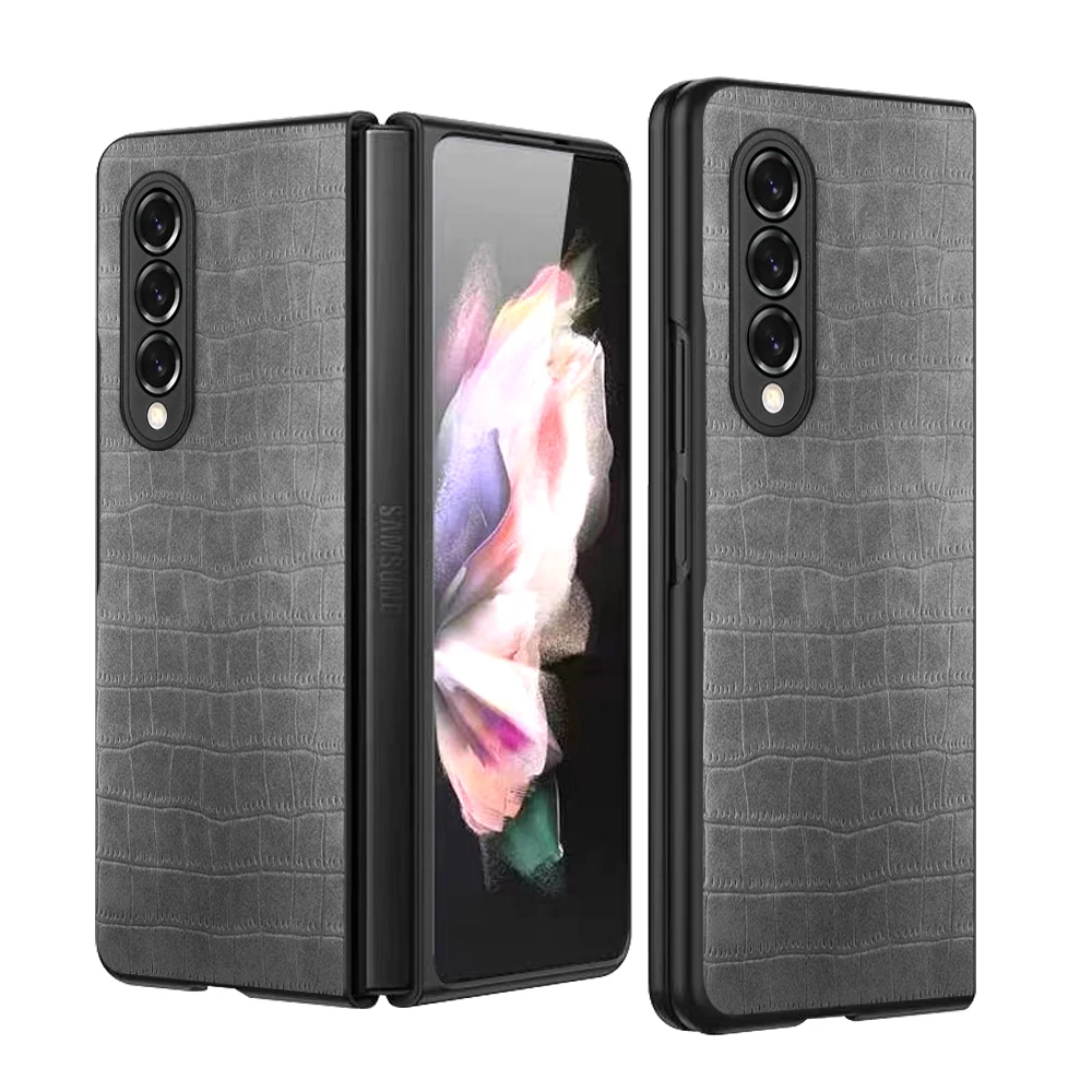 Luxury Slim Camera Protection Phone Cover PU Leather Phone Case For Samsung Galaxy Z FOLD 3, 6 colors
Luxury Slim Camera Protection Phone Cover PU Leather Phone Case For Samsung Galaxy Z FOLD 3, 6 colors