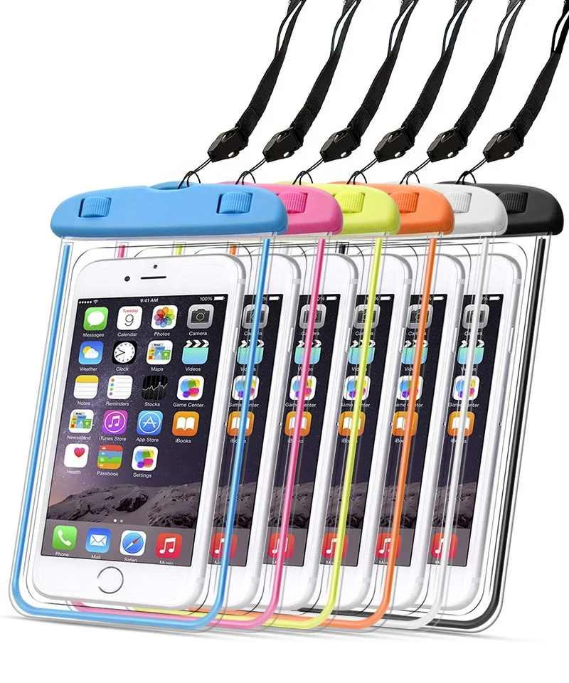 New Arrival Cheap Luminous Waterproof Bag for Phone 6s Plus, 7, 7 plus, 8 PVC Portable Mobile Phone Accessories, Various colors
New Arrival Cheap Luminous Waterproof Bag for Phone 6s Plus, 7, 7 plus, 8 PVC Portable Mobile Phone Accessories, Various colors