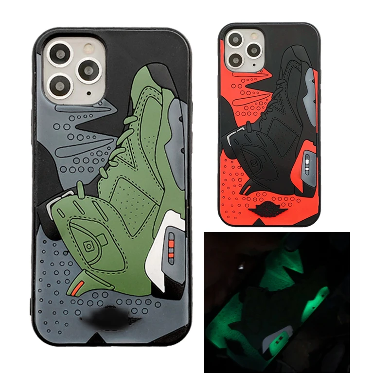 Night Light Phone Cases 3D Sneakers Phone Case for iPhone 11 Pro Max XR X XS Max Luminous Phone Cover for i phon 12 pro max
Night Light Phone Cases 3D Sneakers Phone Case for iPhone 11 Pro Max XR X XS Max Luminous Phone Cover for i phon 12 pro max
