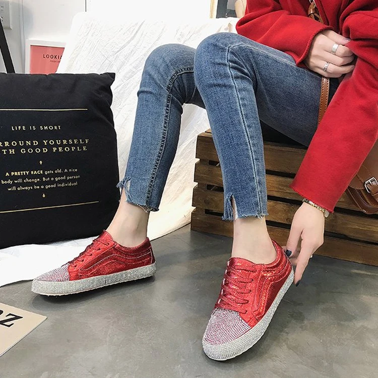 Wholesale Fashion Womens rhinestone zapatos Lace-Up Walking Shoes for Women, Pictures
Wholesale Fashion Womens rhinestone zapatos Lace-Up Walking Shoes for Women, Pictures