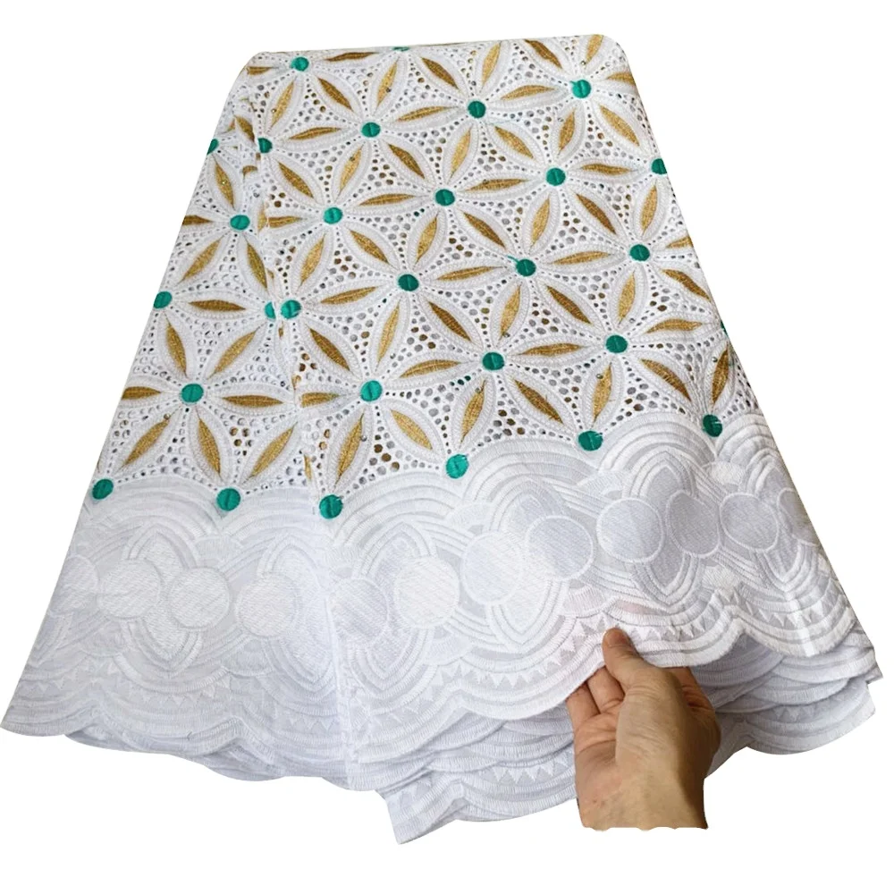 Beautifical 100% cotton lace african cotton swiss lace white voile lace ML56R107, Customized
Beautifical 100% cotton lace african cotton swiss lace white voile lace ML56R107, Customized