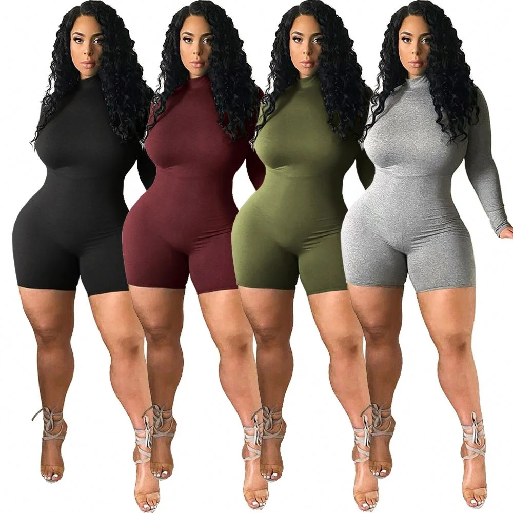 ASL6281 Women Fashion Slim Sexy Zipper Half High Neck Sports Fitness Pants Jumpsuit For Ladies
ASL6281 Women Fashion Slim Sexy Zipper Half High Neck Sports Fitness Pants Jumpsuit For Ladies