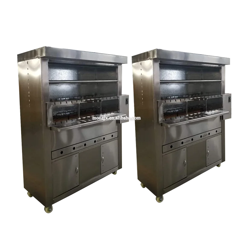 Commercial Rotisserie BBQ Grill Automatic Rotating Barbecue |Turkish barbecue machine electric heating
Commercial Rotisserie BBQ Grill Automatic Rotating Barbecue |Turkish barbecue machine electric heating