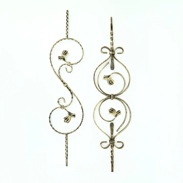 Modern Simple Beautiful Decorative wrought iron balusters ,Indoor Balcony Railing