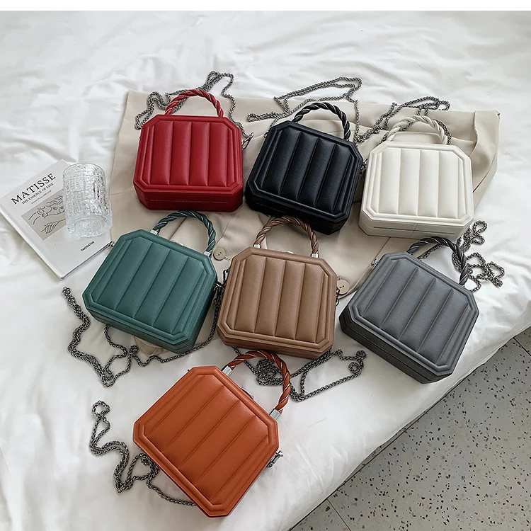 Handbags 2021 new style small handbags for women texture box shoulder ladies bags pu leather lady handbags, 7 colors
Handbags 2021 new style small handbags for women texture box shoulder ladies bags pu leather lady handbags, 7 colors