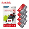 100% Authentic Wholesale SanDisk memory card 32GB 64GB 128GB 256GB Flash Micro TF SD Cards A1 Ultra Class 10 U1 U3 A1