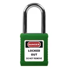 Green 38mm shackle Green loto safety padlock (BD-G04)
