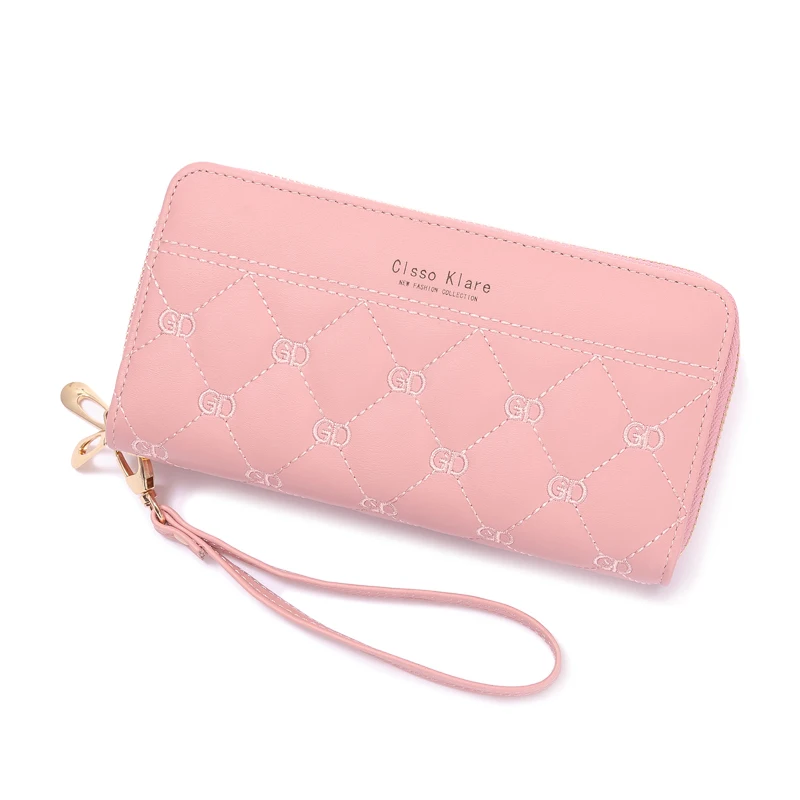 2020 New Simple Ladies Purse Wallets For Women Fashionable Female Long Wrist Bag Double Zipper Large Capacity Mobile Phone Bag
2020 New Simple Ladies Purse Wallets For Women Fashionable Female Long Wrist Bag Double Zipper Large Capacity Mobile Phone Bag