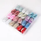 24 Pieces Assorted Color Gift Packaging Decorations Poly Curly Ribbon Egg for Party Deco