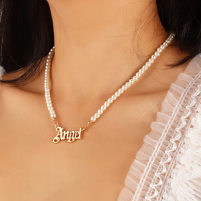 NZ2025 Art Words Shape Elegant Colorful Chains Retro Fashion Women Girls Unisex High Quality Pendant Jewelry Necklace 2021
NZ2025 Art Words Shape Elegant Colorful Chains Retro Fashion Women Girls Unisex High Quality Pendant Jewelry Necklace 2021
