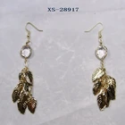 New hot sale charming and lovely pearl earring Wholesale Fashion Jewelry Women Metal Pendant Dangle Drop Earrings