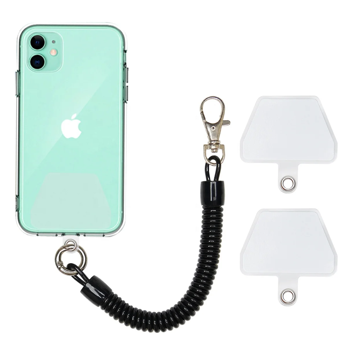 Multifunction Portable Detachable Mobile Phone Strap Clear Plastic Elastic Spiral Coil phone lanyard
Multifunction Portable Detachable Mobile Phone Strap Clear Plastic Elastic Spiral Coil phone lanyard