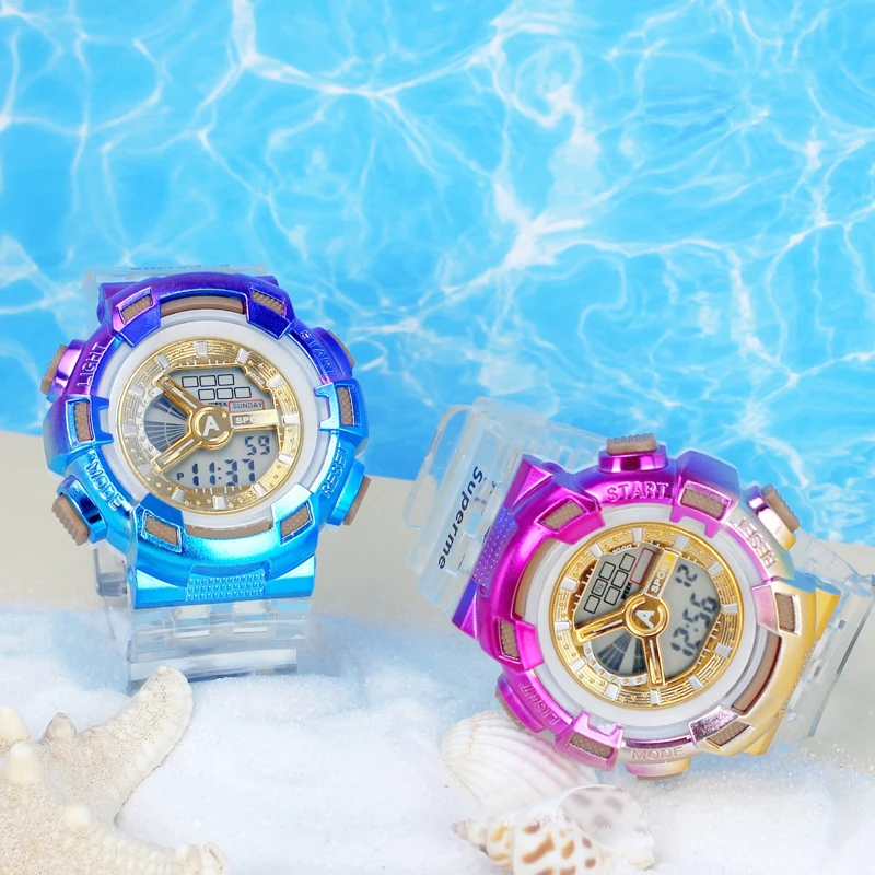 Digital Watch LED Luminous Fashion Electronic Colorful Sports Unisex WristWatches Clocks reloj mujer, 4 colors
Digital Watch LED Luminous Fashion Electronic Colorful Sports Unisex WristWatches Clocks reloj mujer, 4 colors