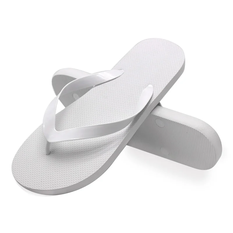 plain white flip flops bulk