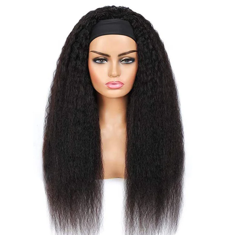 10A Chemical Unprocessed Young Girls Virgin Hair Headband Wig Kinky Straight Machine Made Non Lace Wig
10A Chemical Unprocessed Young Girls Virgin Hair Headband Wig Kinky Straight Machine Made Non Lace Wig