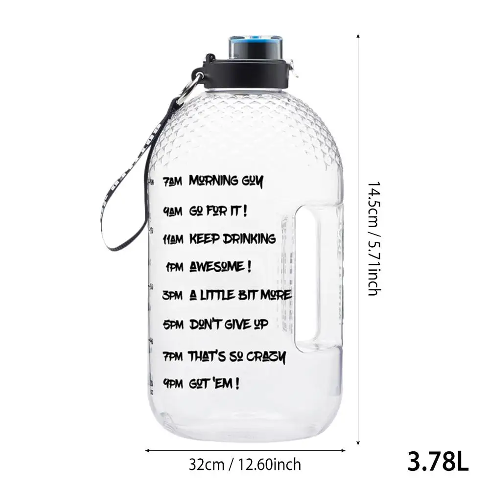 Plastic Wide Mouth Big Drinking Water Bottles Gallon Jug BPA Free Sport Fitness Tourism GYM Travel Unique Item
Plastic Wide Mouth Big Drinking Water Bottles Gallon Jug BPA Free Sport Fitness Tourism GYM Travel Unique Item