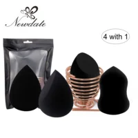 Amazon Hot Selling 4 With 1Accept Customized logo Metal Rose Gold Sponge Holder Black Makeup Cosmetic Tools Puffs Sponge Set
Amazon Hot Selling 4 With 1Accept Customized logo Metal Rose Gold Sponge Holder Black Makeup Cosmetic Tools Puffs Sponge Set
