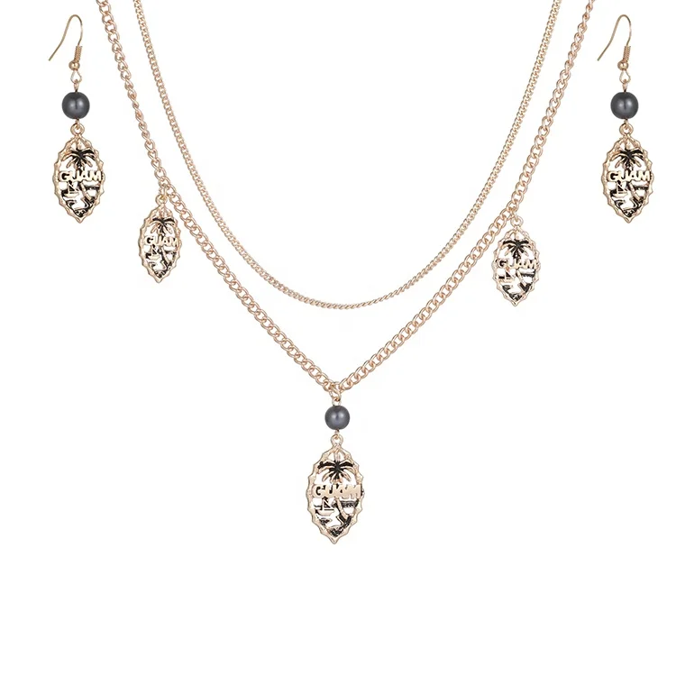 2021 New Designer Wedding Women Gold Plated Pearl Jewelry Set Hawaii Earring Necklace, Golden
2021 New Designer Wedding Women Gold Plated Pearl Jewelry Set Hawaii Earring Necklace, Golden