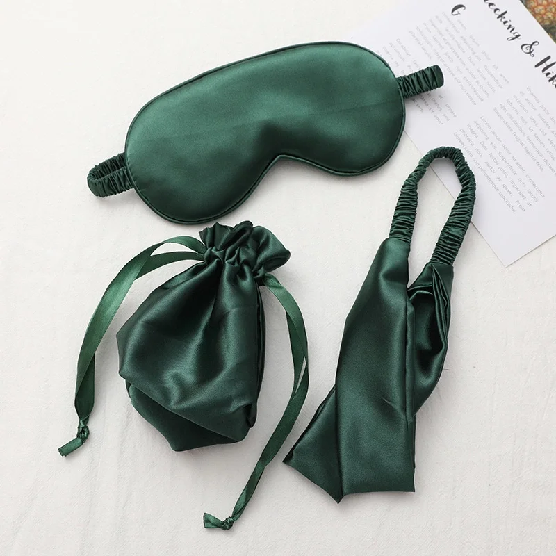 Sleeping Night Eyeshade Cover Satin Silk Sleep Pillowcase Set Mask Blindfold, Customized
Sleeping Night Eyeshade Cover Satin Silk Sleep Pillowcase Set Mask Blindfold, Customized