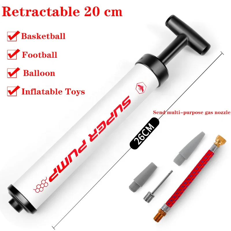 XUNTING New Design Protable Mini Bike Football Basketball Ball Toys Air Pump Accessories, Customized color
XUNTING New Design Protable Mini Bike Football Basketball Ball Toys Air Pump Accessories, Customized color