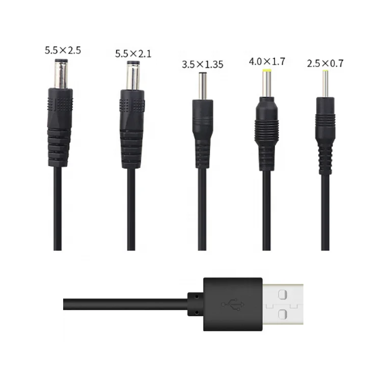 USB to 5v DC Cable 5.5 x 2.5mm dc power cable usb male to 5525 barrel connector cable
USB to 5v DC Cable 5.5 x 2.5mm dc power cable usb male to 5525 barrel connector cable