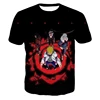 Naruto Animation Sports T-shirt Male / Female 3D Print T-shirt Cartoon Apparel Design Services Custom Printed Camisetas