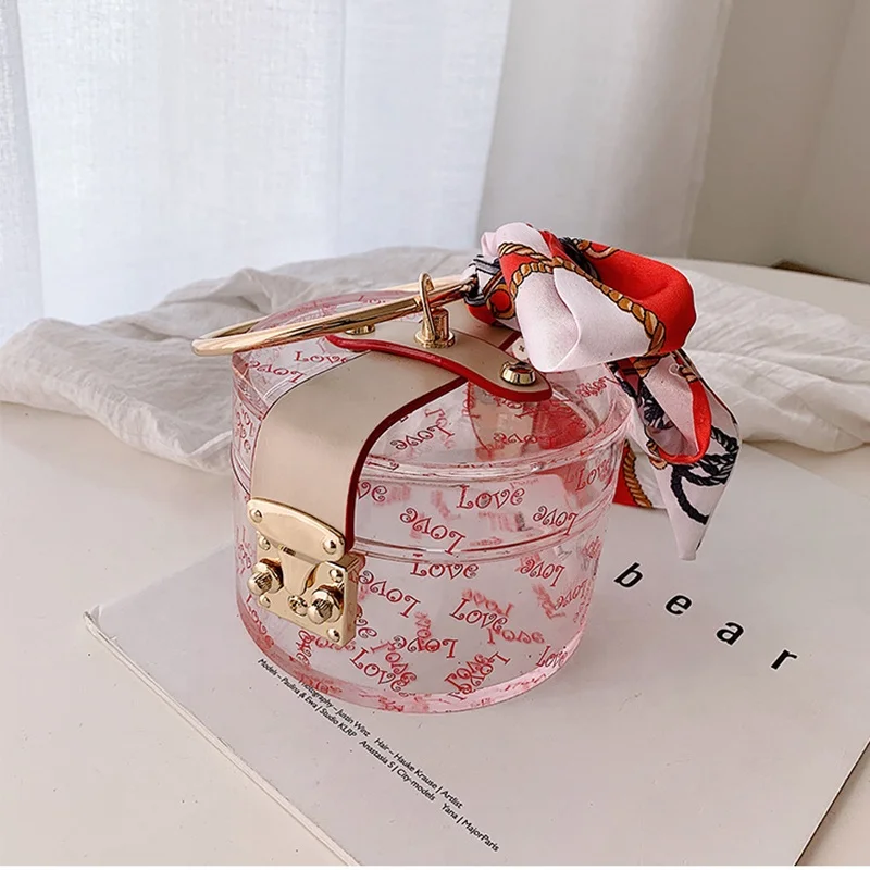 Hot Sale Popular New Clear Acrylic Transparent Purses Cute Jelly Round Tote Purses For Women Handbags, Red/black
Hot Sale Popular New Clear Acrylic Transparent Purses Cute Jelly Round Tote Purses For Women Handbags, Red/black