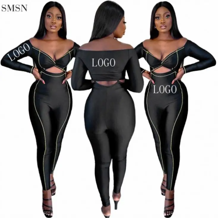 Hot Selling One Shoulder Sexy Hollow Out Long Sleeve Bodysuit One Piece Clubwear Elegant Women Jumpsuits And Rompers
Hot Selling One Shoulder Sexy Hollow Out Long Sleeve Bodysuit One Piece Clubwear Elegant Women Jumpsuits And Rompers