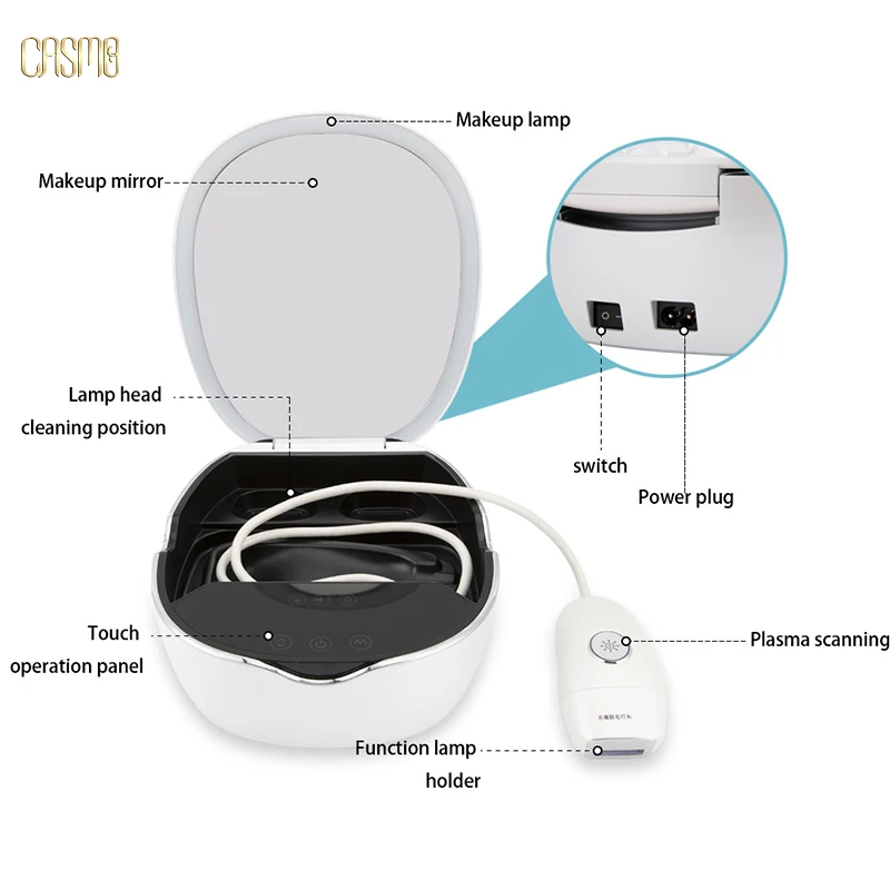 CASMB Permanent Painless IPL Hair Removal for Women Laser Hair Remover Device Home Use, Color
CASMB Permanent Painless IPL Hair Removal for Women Laser Hair Remover Device Home Use, Color
