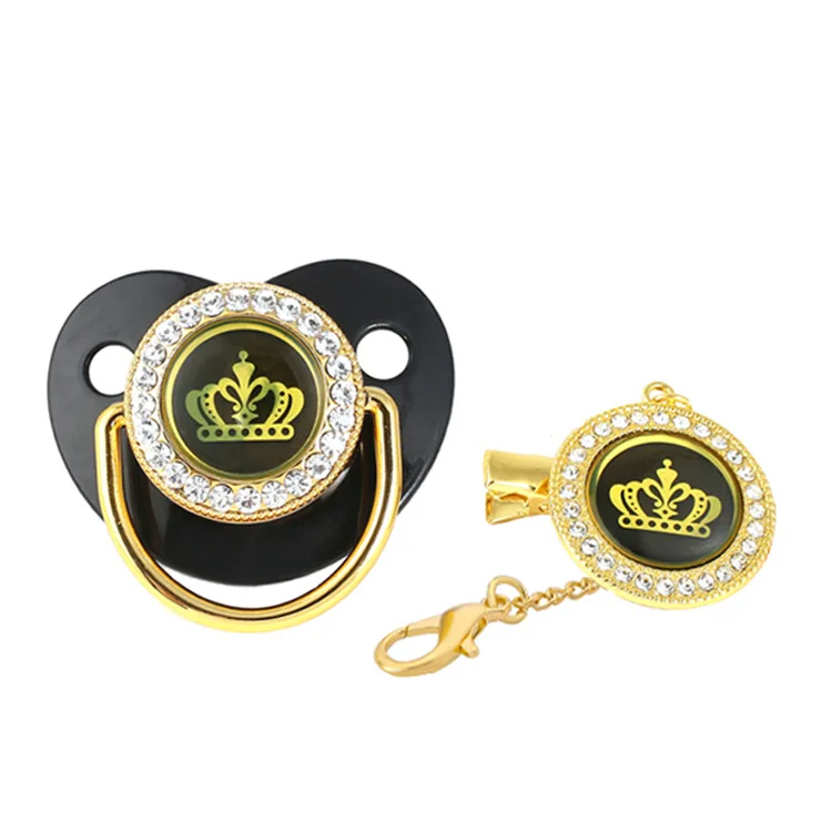 BPA free natural rubber silicone customized bling bling baby sublimation pacifier blanks with clip, Multiple
BPA free natural rubber silicone customized bling bling baby sublimation pacifier blanks with clip, Multiple