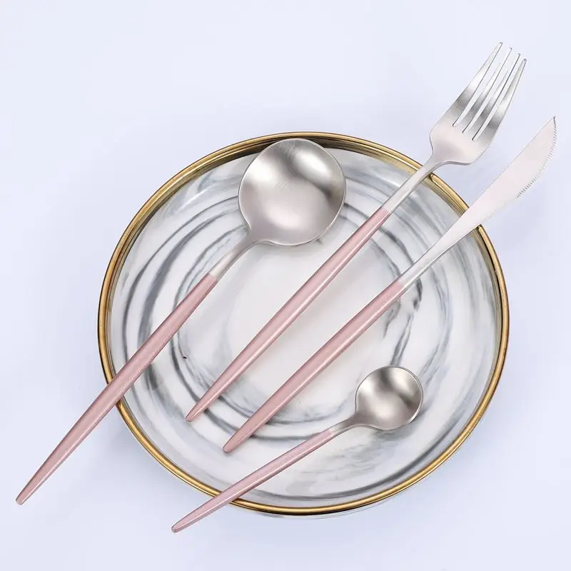 portuguese royal luxury wedding cutleries 18/0 eco friendly painting set cutlery stainless steel, Customized
portuguese royal luxury wedding cutleries 18/0 eco friendly painting set cutlery stainless steel, Customized