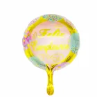 Foil Balloon Odm Personalized Design Oem Odm Accept Round Shape China Manufacturer Wholesale Happy Birthday Balloons