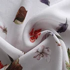 Factory Direct Sale Eco-Friendly Printed Silk Charmeuse 100% Fabric Silk Satin