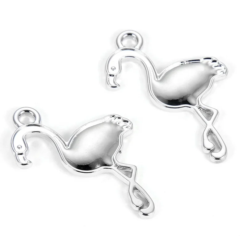 Flamingo Charms Pendants Alloy Craft Supplies for Jewelry Making Tibetan Accessories for Bracelets Necklace DIY, Rainbow
Flamingo Charms Pendants Alloy Craft Supplies for Jewelry Making Tibetan Accessories for Bracelets Necklace DIY, Rainbow