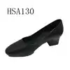 DJJ, black color elegant style breathable stewardess shoes light weight military ladies formal office shoes HSA130