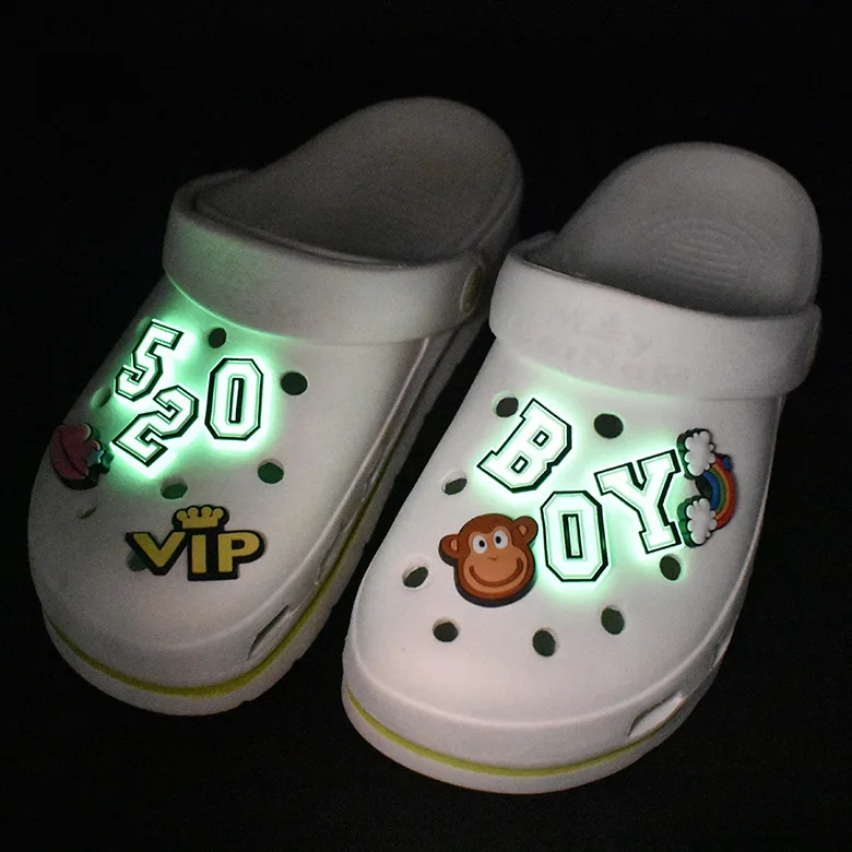 DIY Custom Arabic Numerals Shoes Charm Clips Decorative Led Light Luminous Shoes Buckle
DIY Custom Arabic Numerals Shoes Charm Clips Decorative Led Light Luminous Shoes Buckle