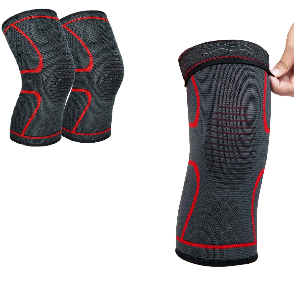 Elastic Nylon knee supports Waterproof Power Lift Force sport knee support functional knee brace
Elastic Nylon knee supports Waterproof Power Lift Force sport knee support functional knee brace