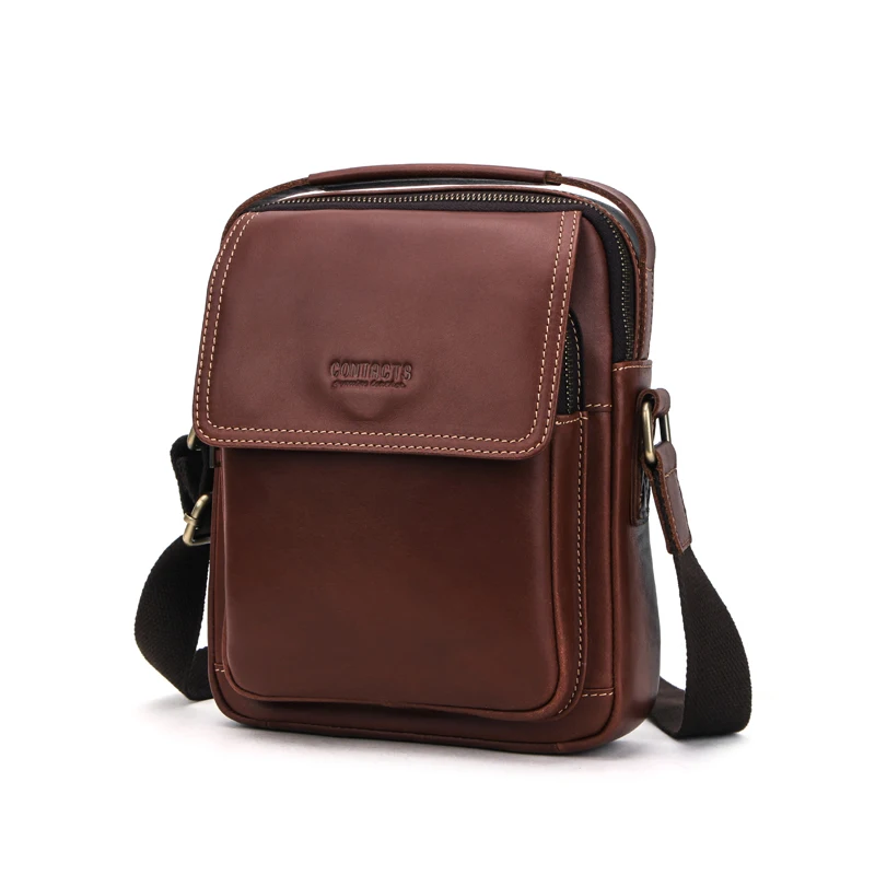 vintage crazy horse leather messenger bag mens cell phone shoulder strap bags, Coffee
vintage crazy horse leather messenger bag mens cell phone shoulder strap bags, Coffee